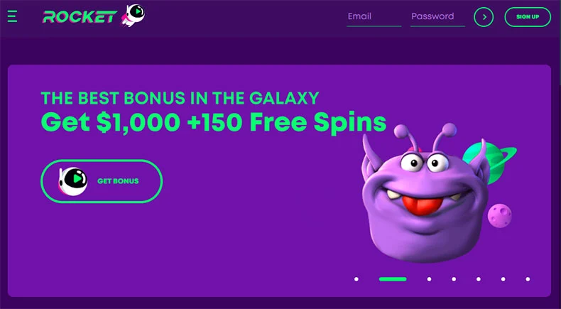 casino rocket Gameplay